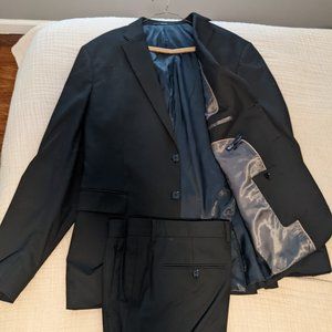 MANGO Slim-fit Suit in Black